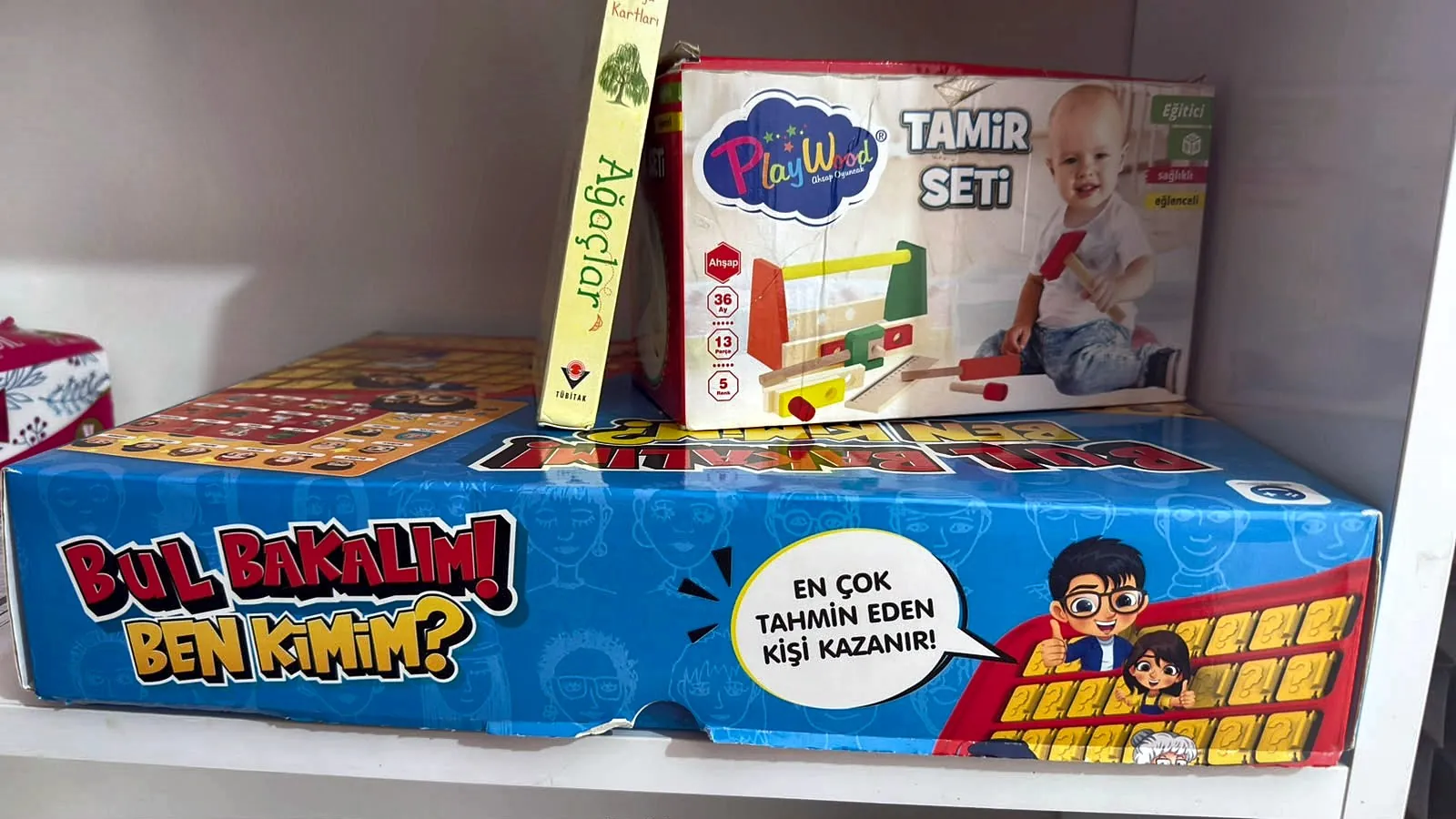 "Bul Bakalım" dikkat oyunu ve tamir seti