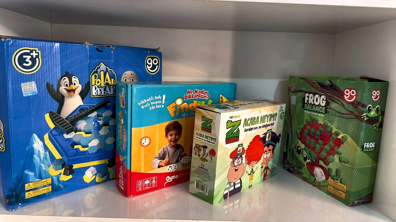 Rafta denge ve ince motor oyunları