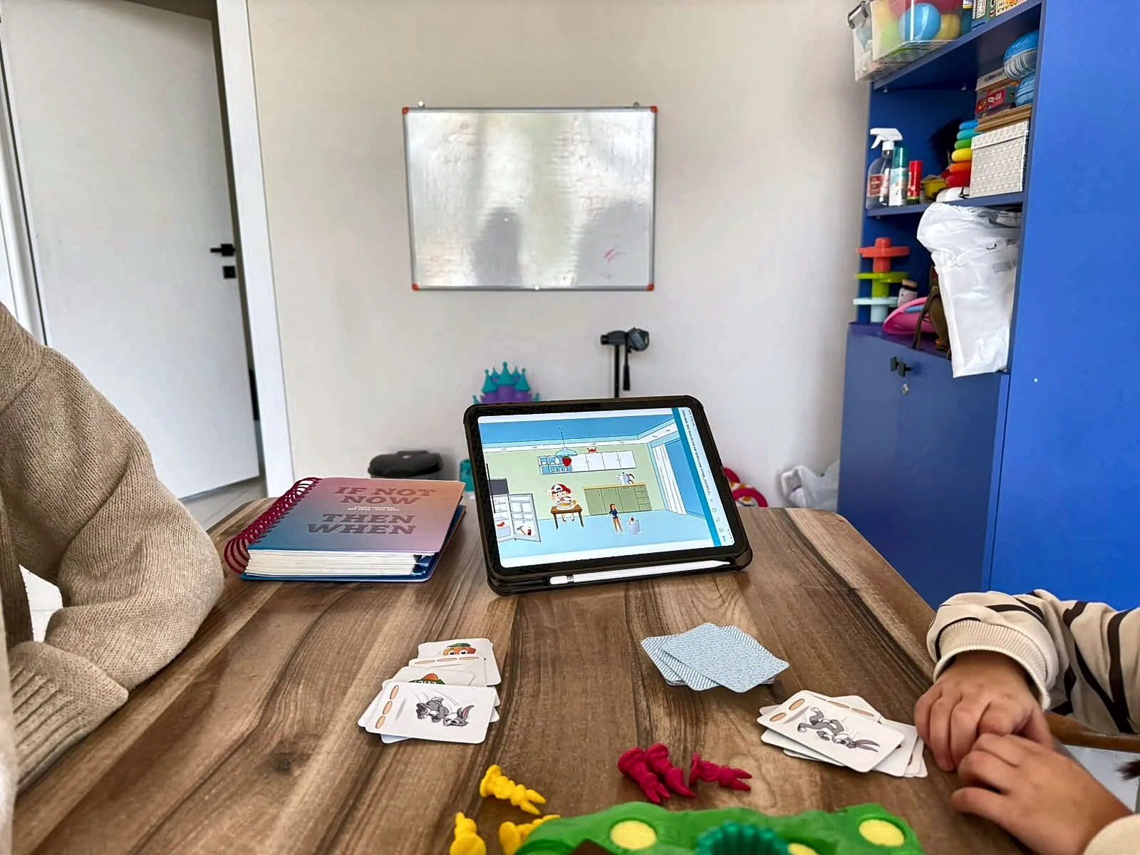 Masada tablet ve kartlarla yapılan çalışma