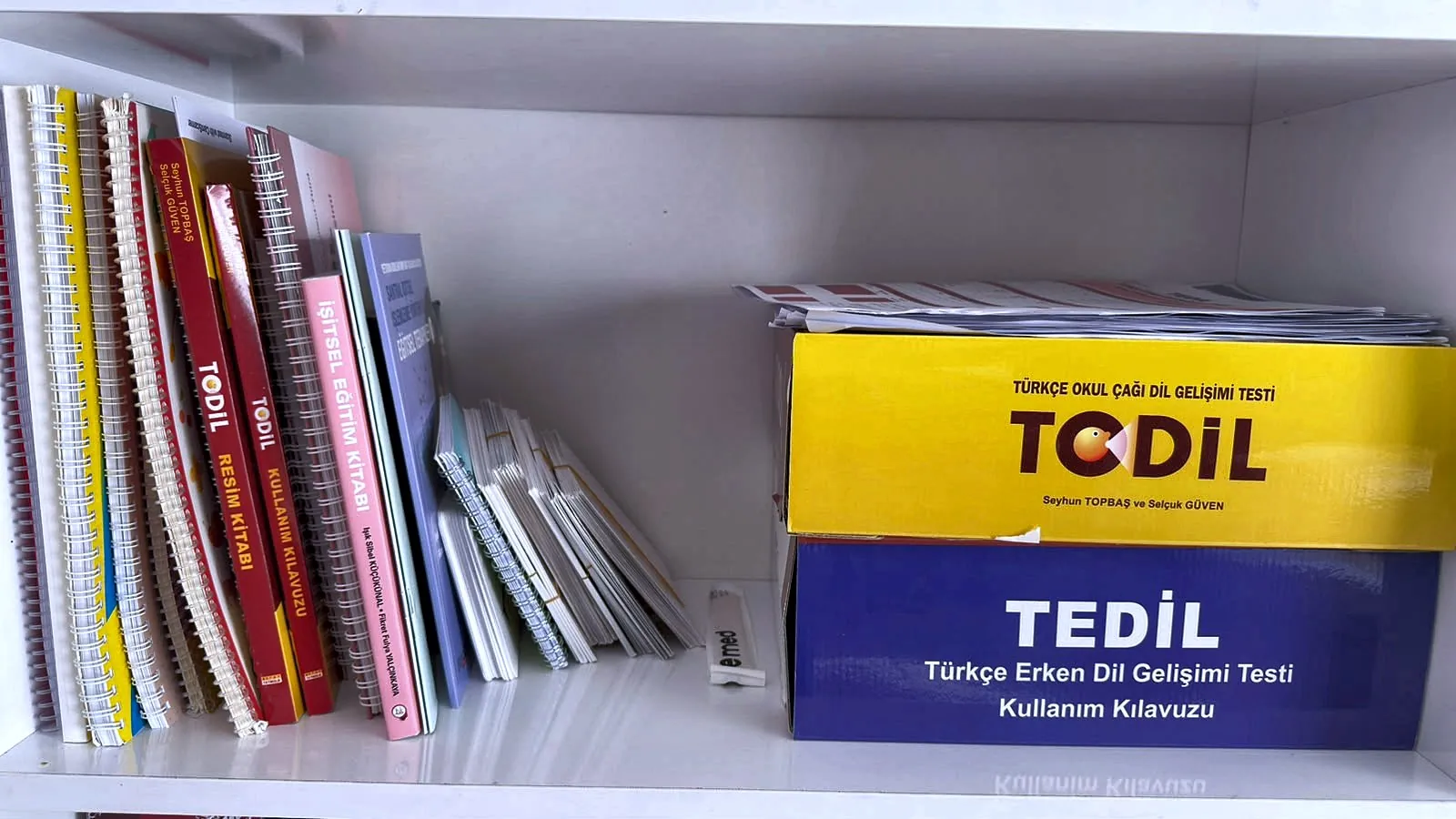 TEDİL Türkçe Erken Dil Gelişimi Testi kitapçıkları